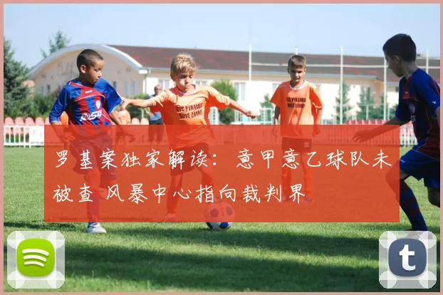 罗基案独家解读：意甲意乙球队未被查 风暴中心指向裁判界